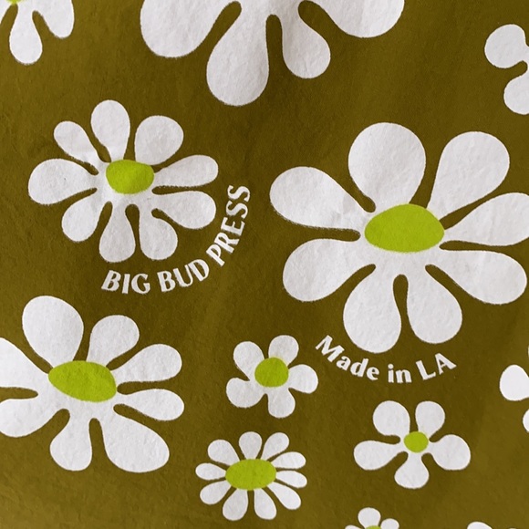 Big Bud Press - Bandana Daisy Olive Green - Picture 4 of 5